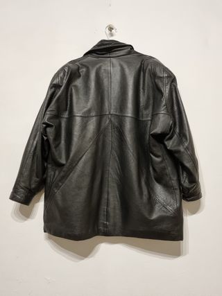 Cazadora piel vintage yves saint laurent