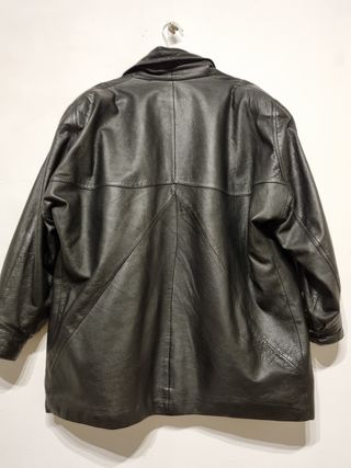 Cazadora piel vintage yves saint laurent