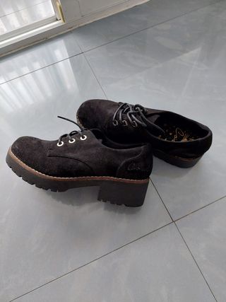 Zapatos mocasin con cordones