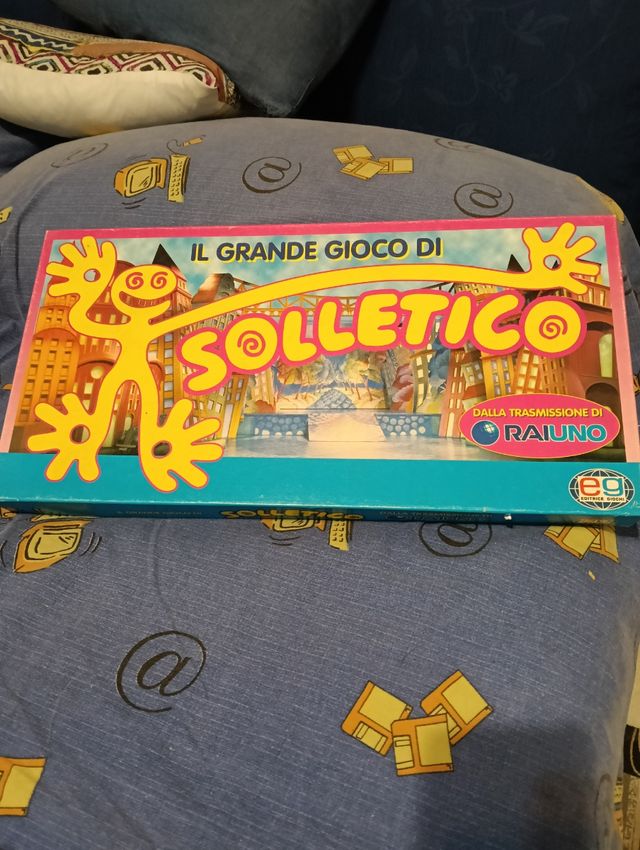 Il grande Gioco Solletico da tavolo vintage anni