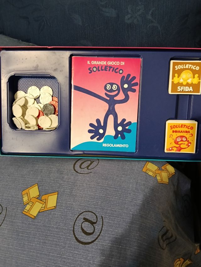 Il grande Gioco Solletico da tavolo vintage anni
