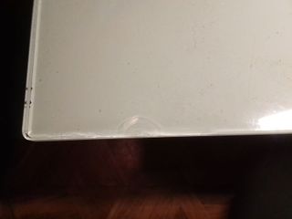 Mesa de cristal.