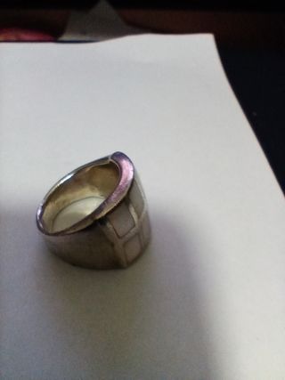 Anello unisex Argento 925 e madreperla