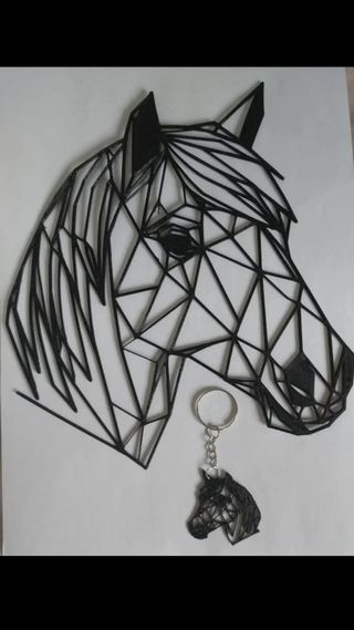 Caballo+ llavero 