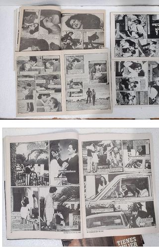 LOTE 5 ANTIGUAS FOTONOVELAS AÑOS  80