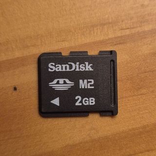 Tarjeta de memoria SanDisk M2 de 2GB