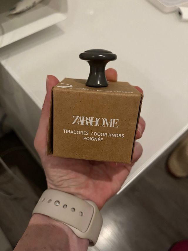 Seis Tiradores de armario o cómoda Zara Home