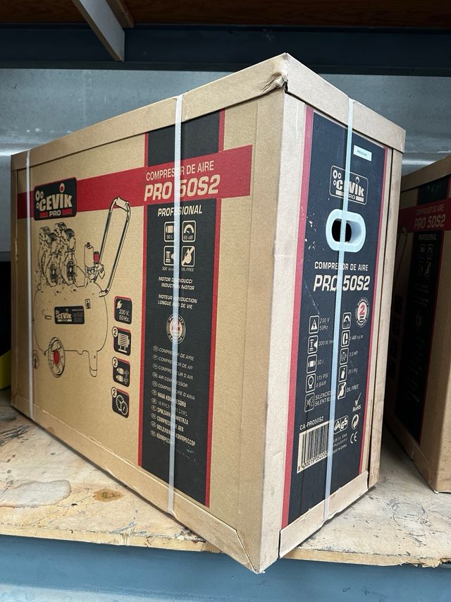 COMPRESOR DIRECTO 50L 2HP CEVIK PRO CAPRO52XS
