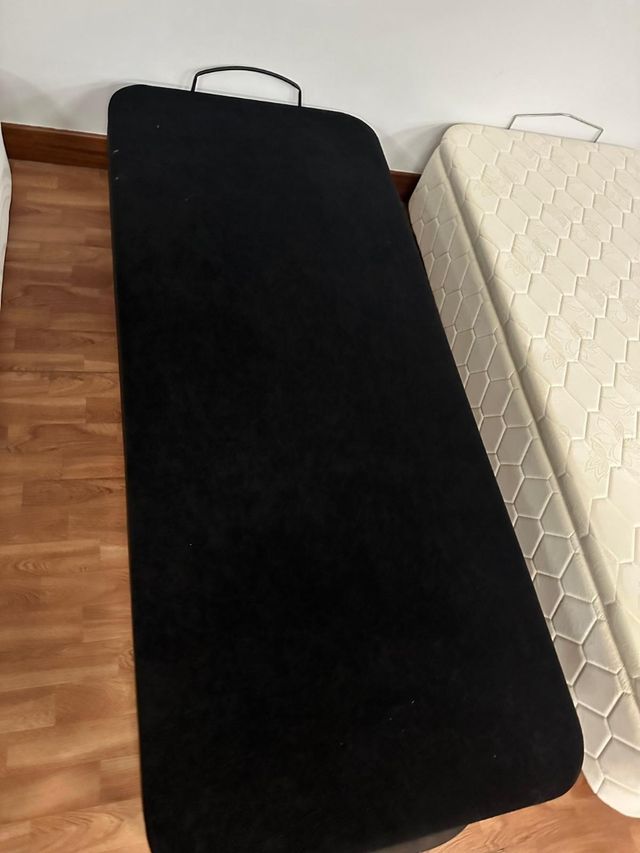 Canapé 80 x 190 negro