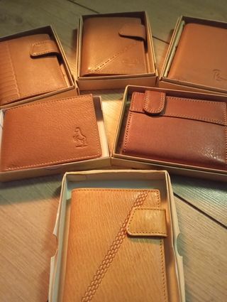 Carteras piel