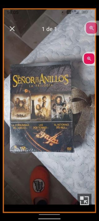 Dvd señor de los anillos