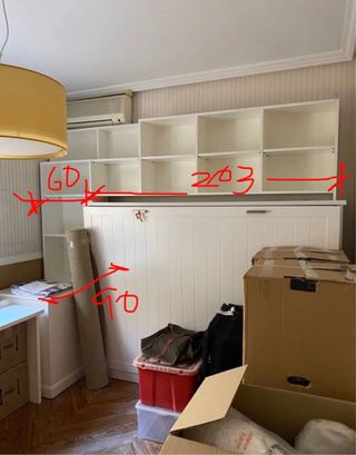 Conjunto de moiliario infantil sin cama