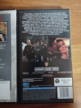 3 film VHS Harrison Ford