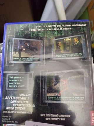 Enter the Matrix PS2 Sony Playstation 2 PS2 Ita