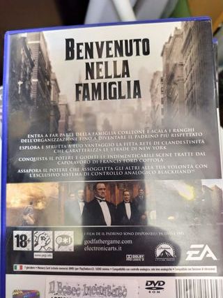 Il Padrino PS2 PlayStation 2 Ottimo