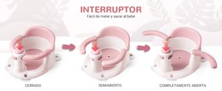 Asiento de baño para bebé
