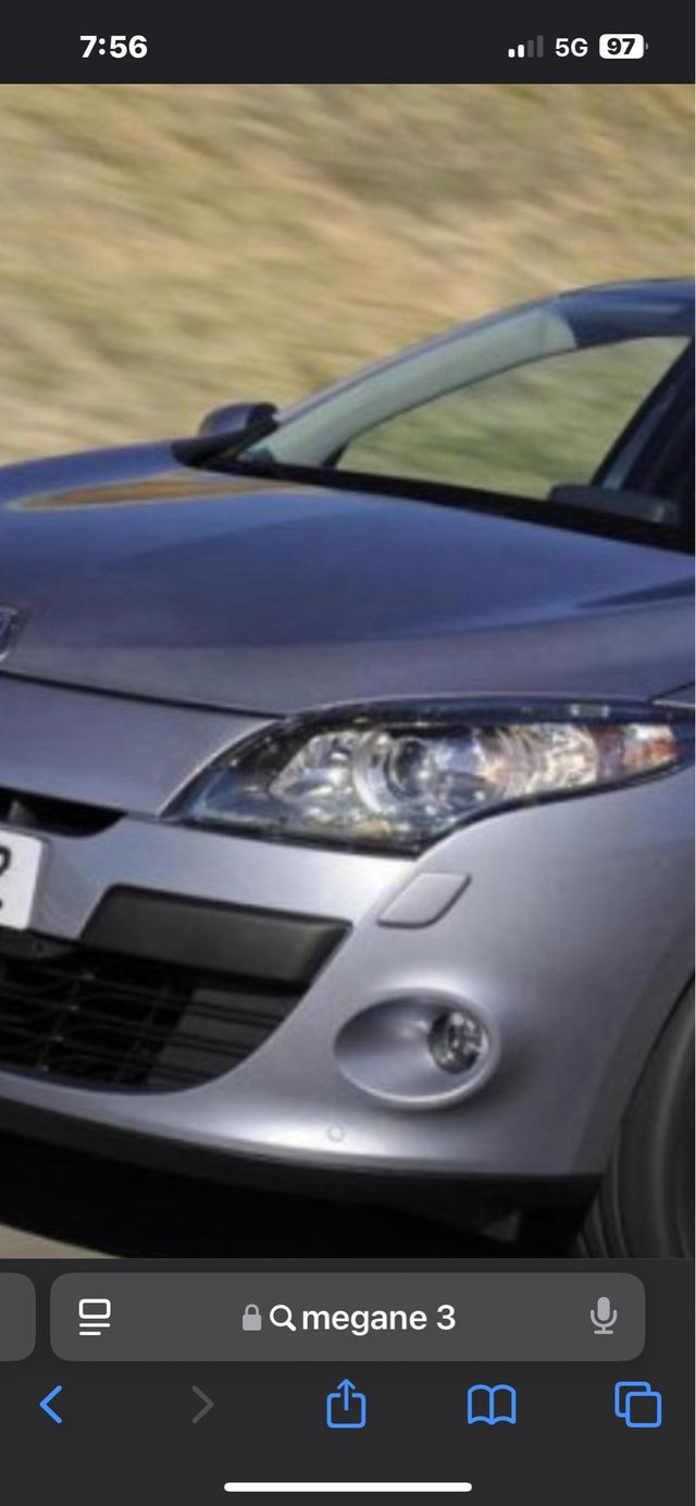 Moldura de paragolpe delantera Izquierda Megane 3