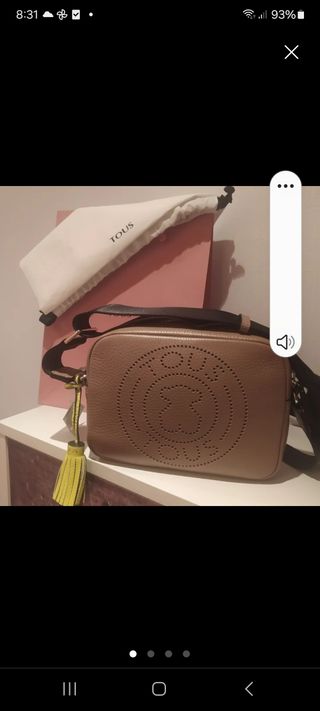 Bolso tous bandolera piel 