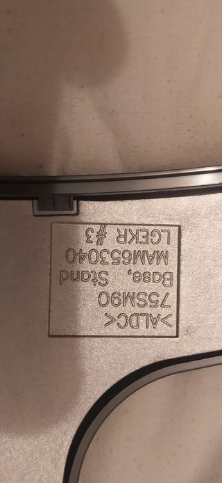 Soporte Base LG MAM653040 75SM9070