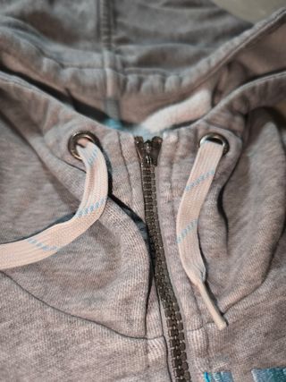 Chaqueta Puma Gris con cremallera