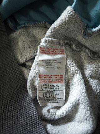 Chaqueta Puma Gris con cremallera
