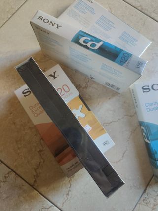 VHS videocassette SONY