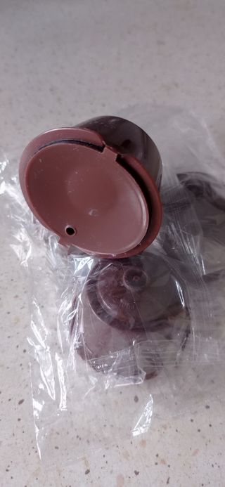 Cápsulas reciclables para caferera Nescafé
