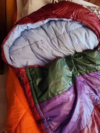 Saco de dormir adulto zipper left