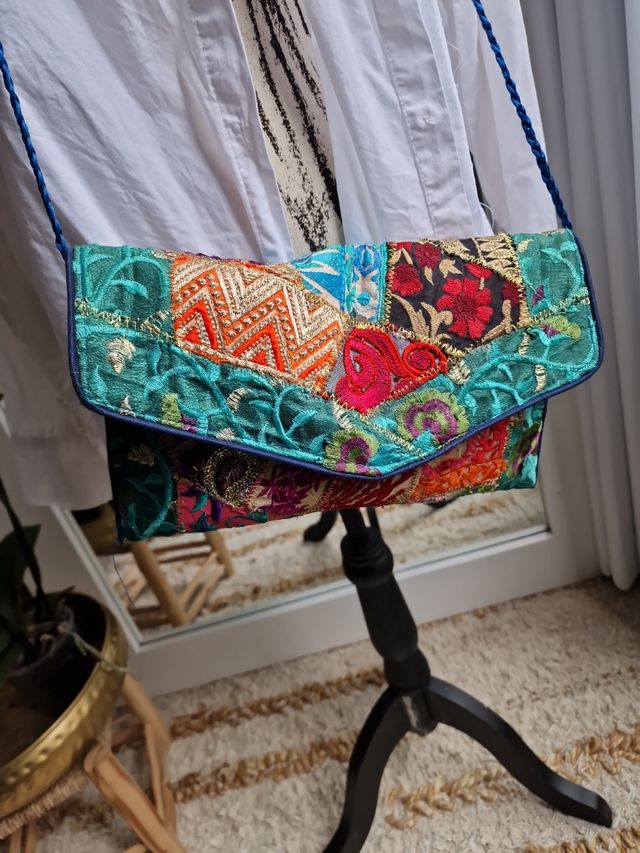 Bolso ibizenco Bordado Banjara