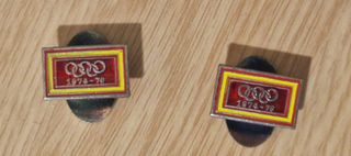 Insignias olímpicas bandera española