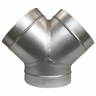 Unión en Y 315 mm para tubos de extracción de aire