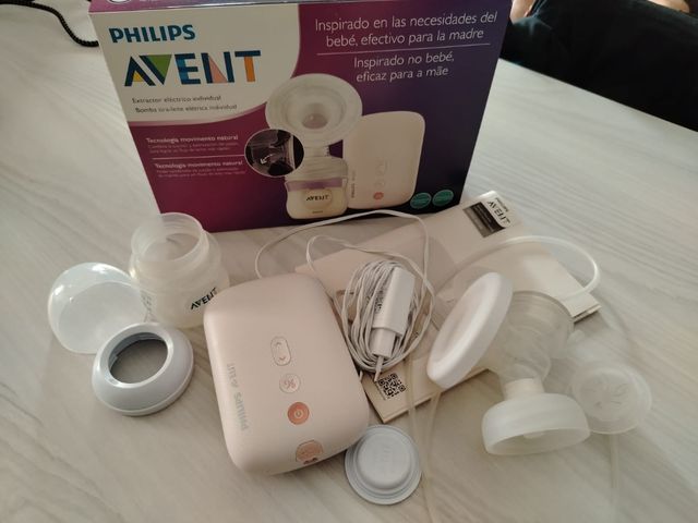 Tiralatte elettrico Avent Philips con biberon
