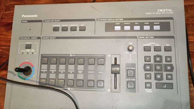 Panasonic WJ-AVE55 Mezcladora video.