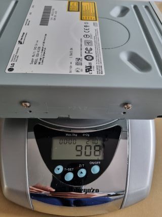 DVD-RW LG conector IDE. 2004. Retro PC.