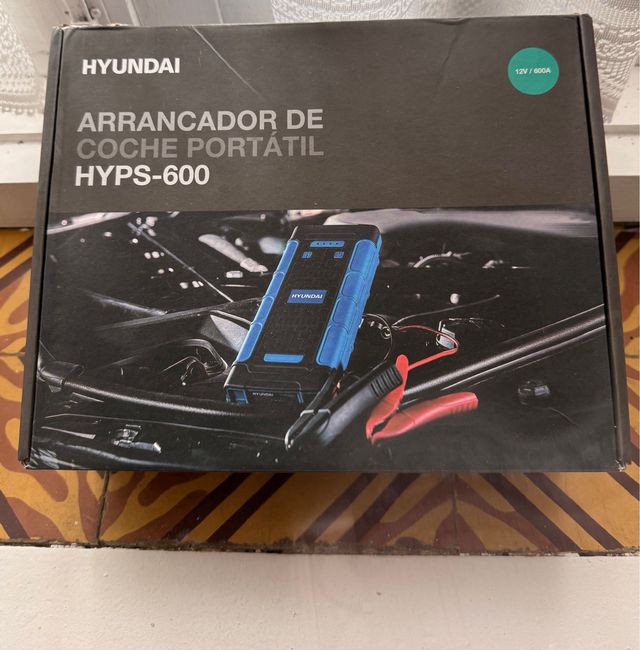 Arrancador de coche batería Hyundai HYPS600