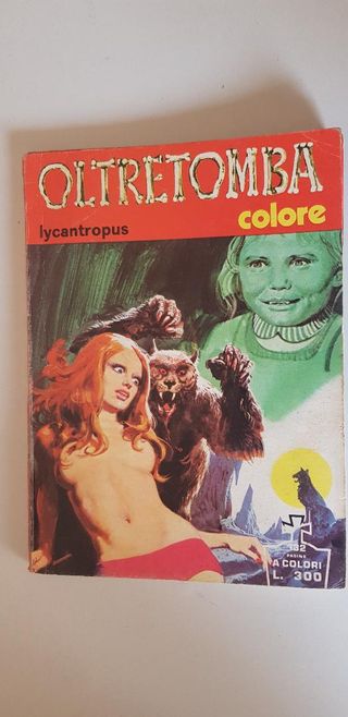 OLTRETOMBA COLORE N.1 "LYCANTROPUS" - MOLTO RARO
