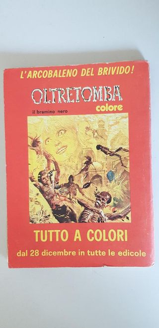 OLTRETOMBA COLORE N.1 "LYCANTROPUS" - MOLTO RARO