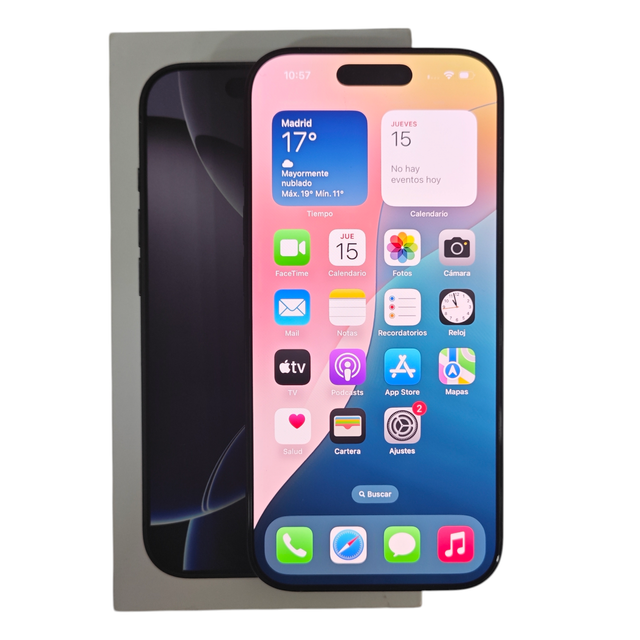 IPHONE 16 PRO 256 100%BATERIA ACTIVADO FEB 2025