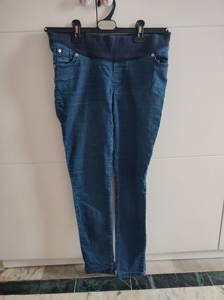 Pantalón vaquero premamá talla S