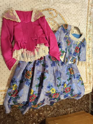 Traje fallera niña de 9 a 12 años