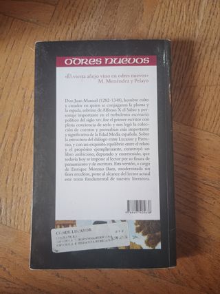 El conde Lucanor (Odres Nuevos) (Spanish Edition)