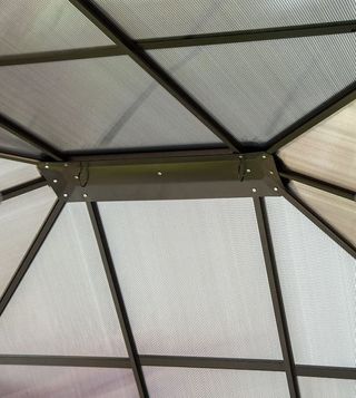 Pérgola policarbonato con laterales NUEVA