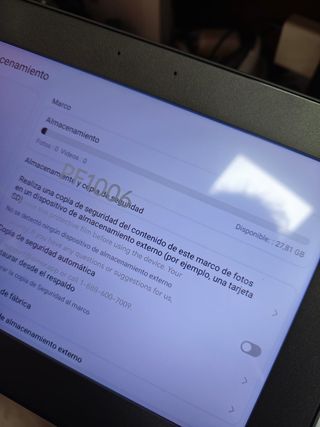 Marco de fotos Digital Tactil, 32GB #001596