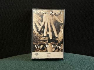 Cassette Tape Bon Jovi Keep the faith 1992