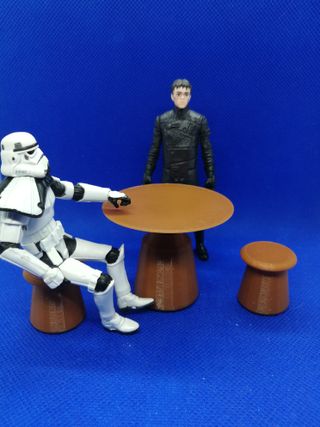 Star Wars 3.75". Muebles cantina Mandalorian.