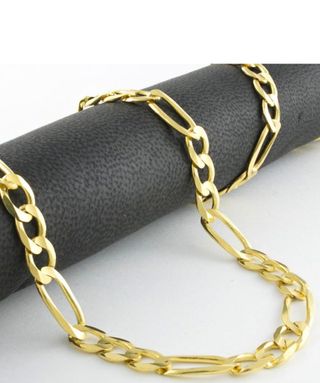 Cadena laminada en oro de 18k 