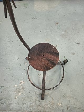 Estructura de asiento perchero galán de noche  de