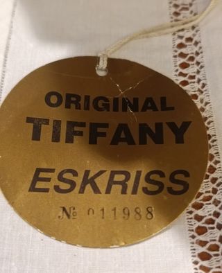 Lampara de Tiffany de sobremesa