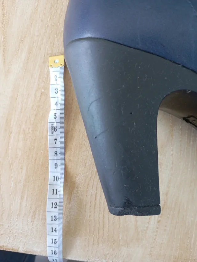 Botas Umber de piel. Talla 40. Azules