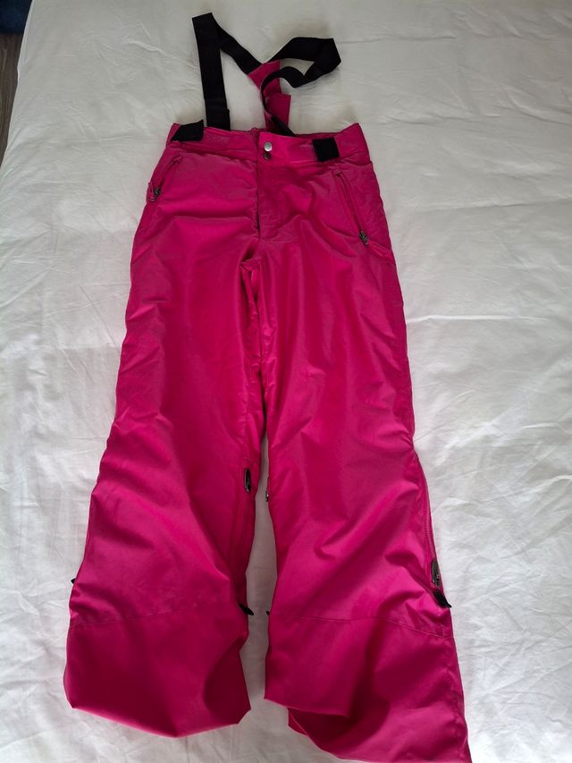 Pantalón de esquí Niña. Rosa.